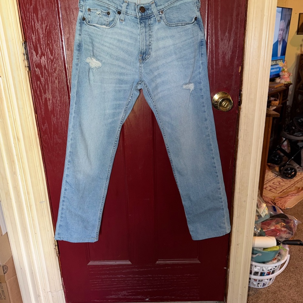 Light Blue Women’s Distressed Jeans